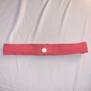 Lululemon pink headband